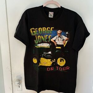 Vintage 1996 George Jones John Deere Tour Tshirt